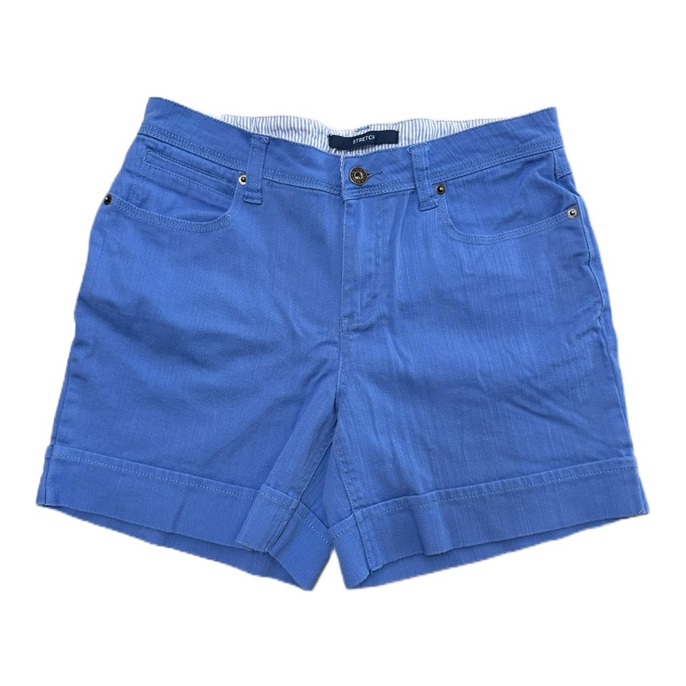 Bill Blass Jeans Blue Shorts Size 6 Stretch Vintage
